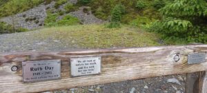 Memorial bench sur le chemin du Dodd Summitt